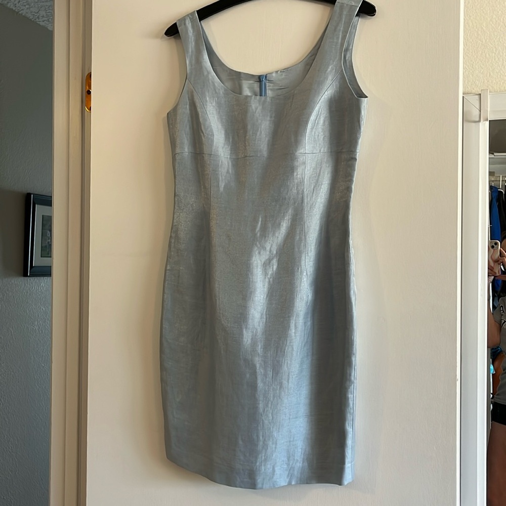 Virani sleeveless dress, light blue